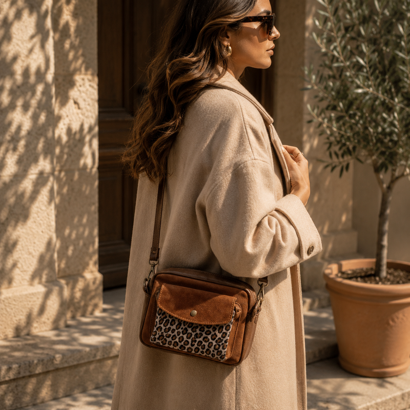 Pochette Femme en Cuir Italien | AmorediBorsa