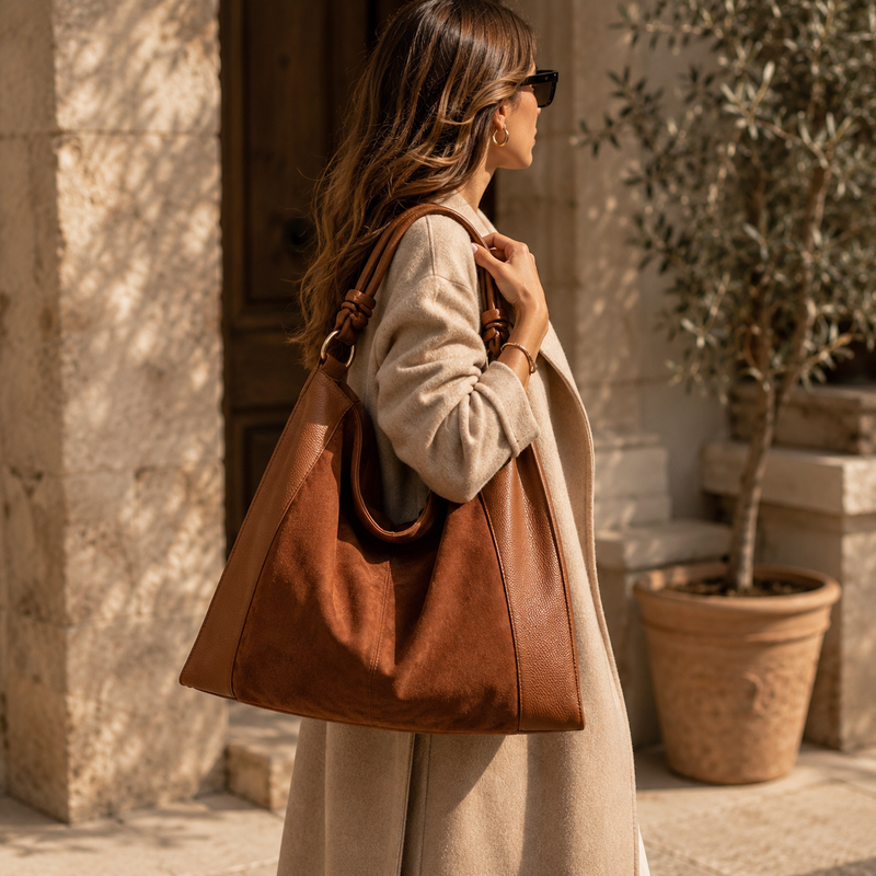 Sacs Cabas Femme en Cuir Italien | AmorediBorsa