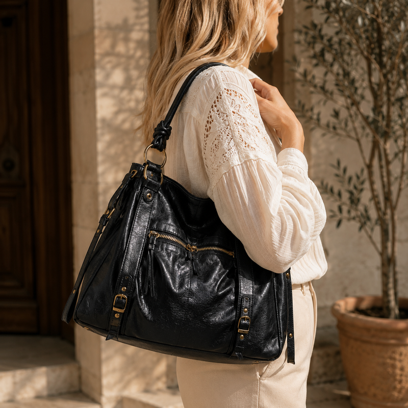 Sac Épaule Femme en Cuir Italien | AmorediBorsa