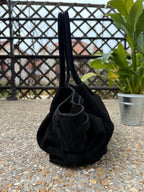     Profil du sac Bianca en cuir suédé