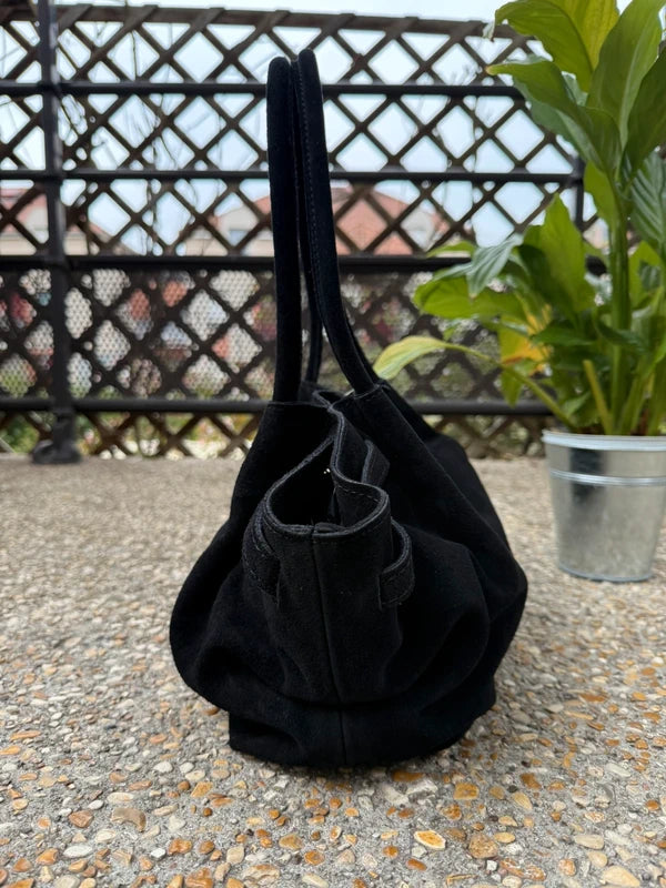     Profil du sac Bianca en cuir suédé