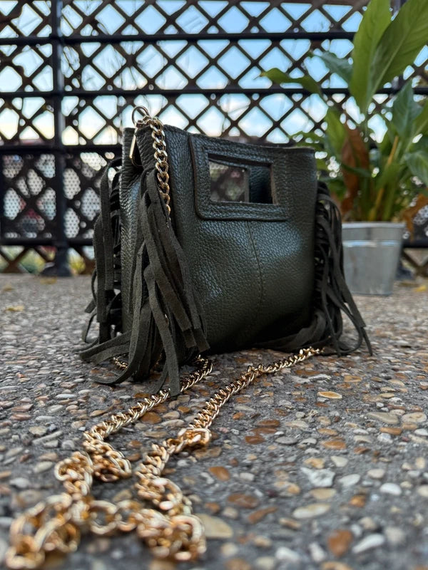 Isabella Mini Cuir Grainé
