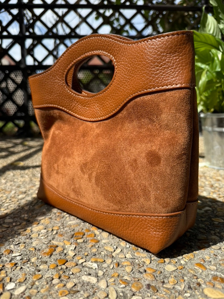     Vue trois quarts du sac Valentina