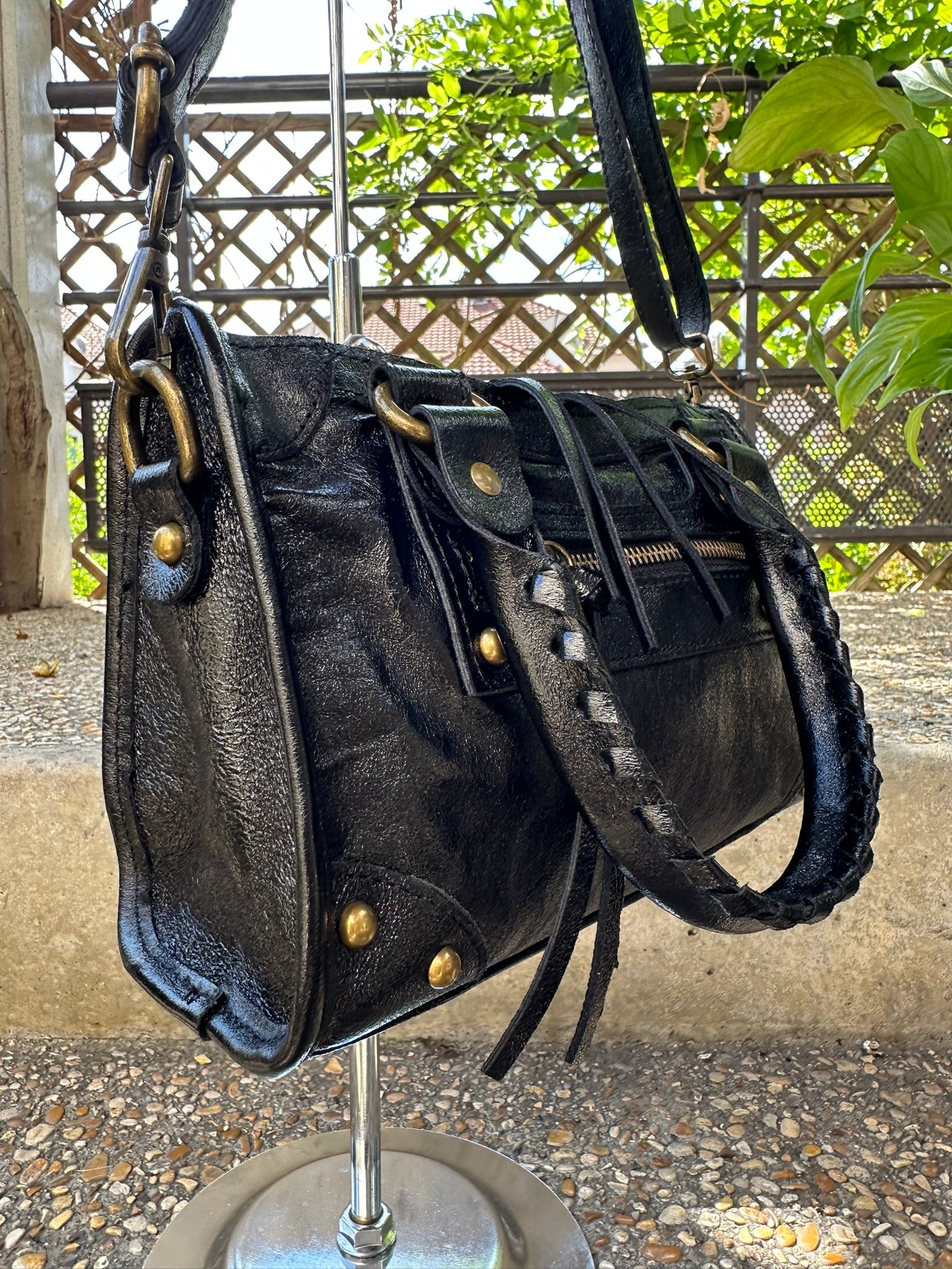 Adele Mini Cuir Irisé S