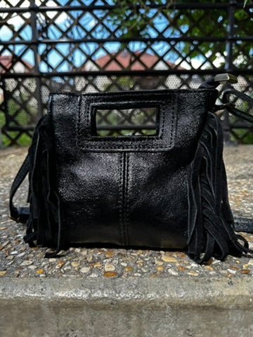 Isabella Mini Cuir Irisé