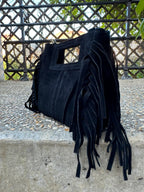     Sac Isabella Mini cuir suédé vue arrière