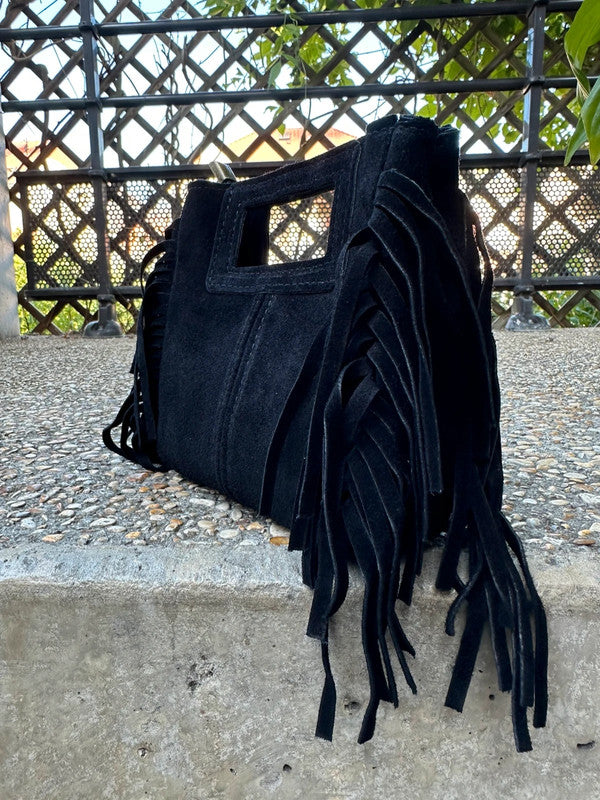     Sac Isabella Mini cuir suédé vue arrière