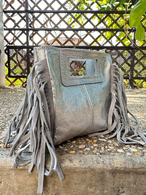 Isabella Mini Cuir Irisé