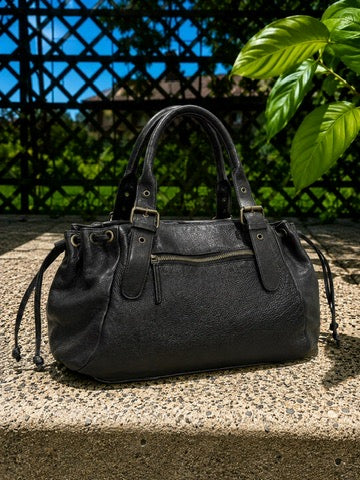 Gulia Cuir Délavé fabriqué en Italie