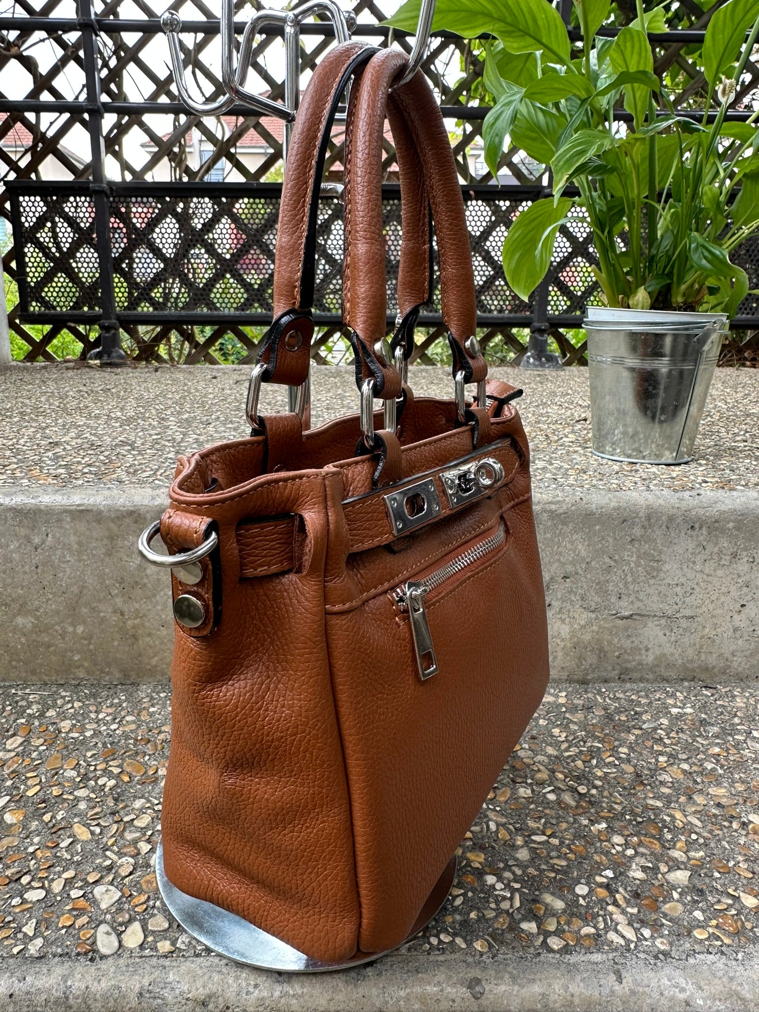 Alessia Mini Cuir Grainé