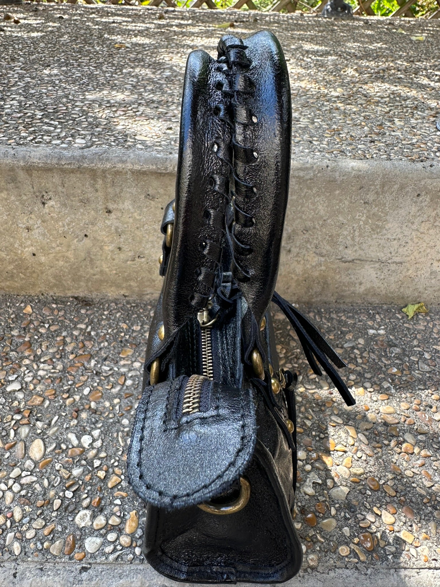 Adele Mini Cuir Irisé S