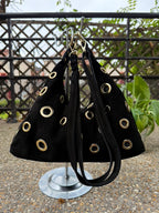    Sac Emma en cuir suédé vue de face