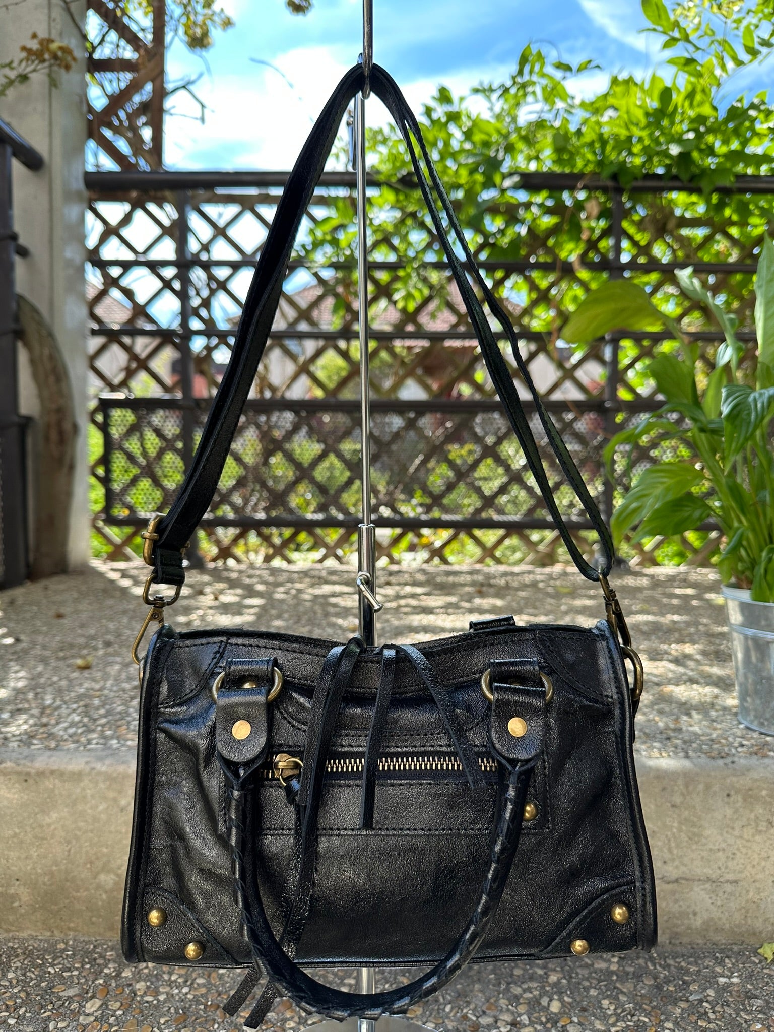 Adele Mini Cuir Irisé S