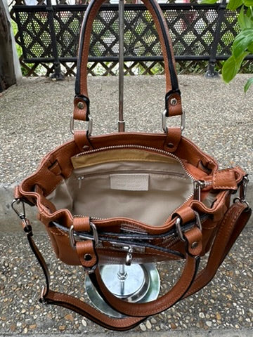 Alessia Mini Cuir Grainé