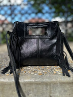     Sac Isabella Mini cuir irisé vue de face