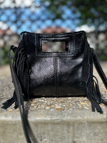     Sac Isabella Mini cuir irisé vue de face