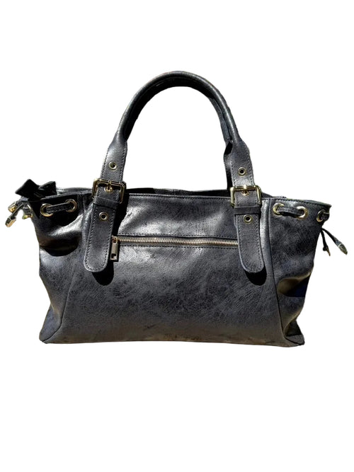     Grand sac femme cuir brossé format A4