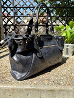 Sac épaule femme Giulia XL en cuir brossé fabrication italienne