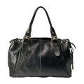     Sac femme cuir irisé avec compartiment central zippé
