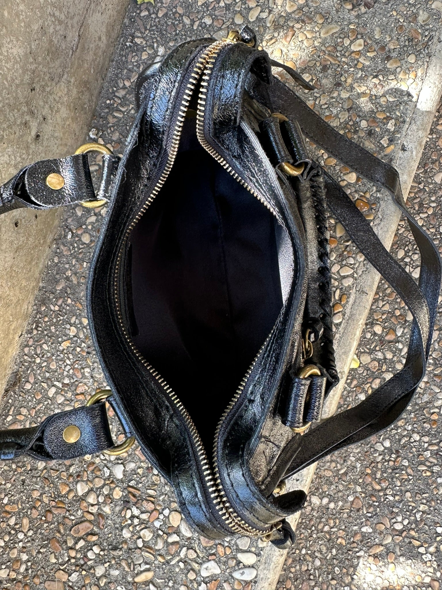 Adele Mini Cuir Irisé S