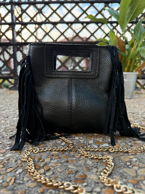     Sac Isabella Mini cuir grainé vue de face