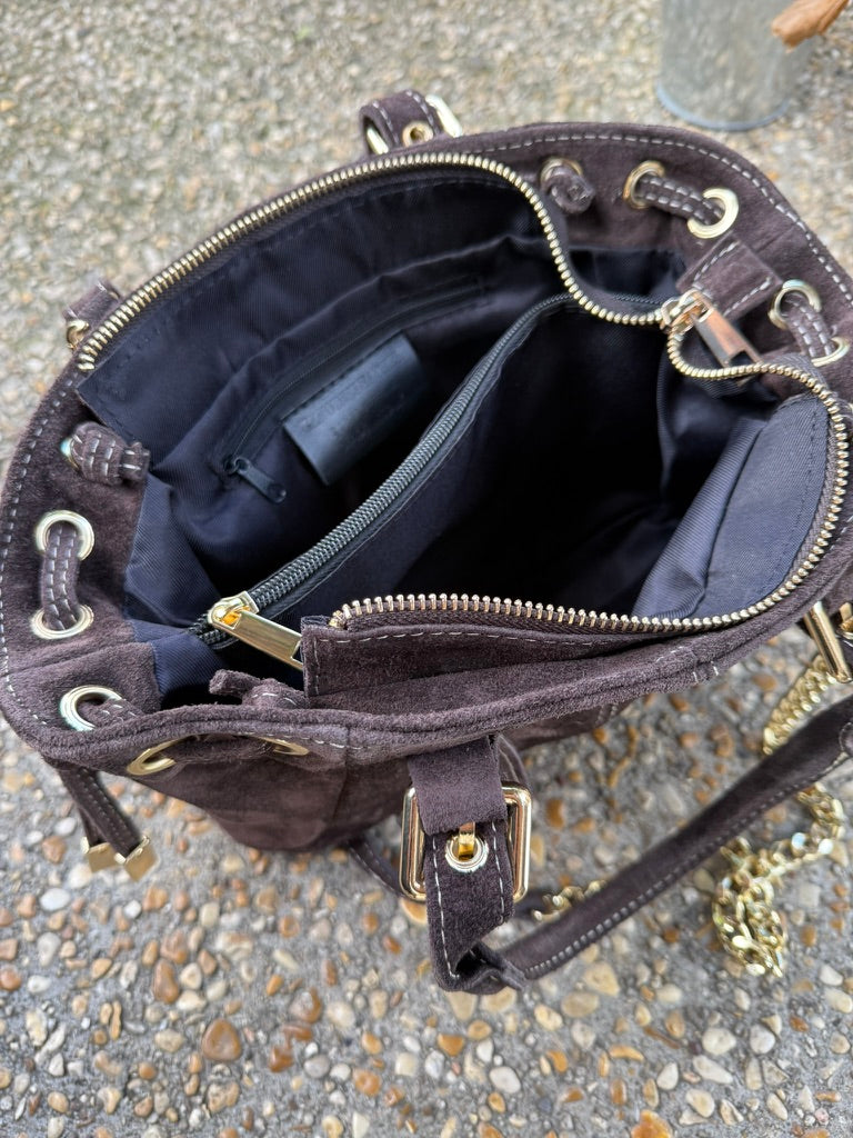 Giulia Mini Cuir Suédé S
