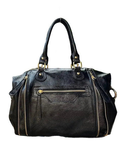     Sac Chiara cuir irisé vue de face