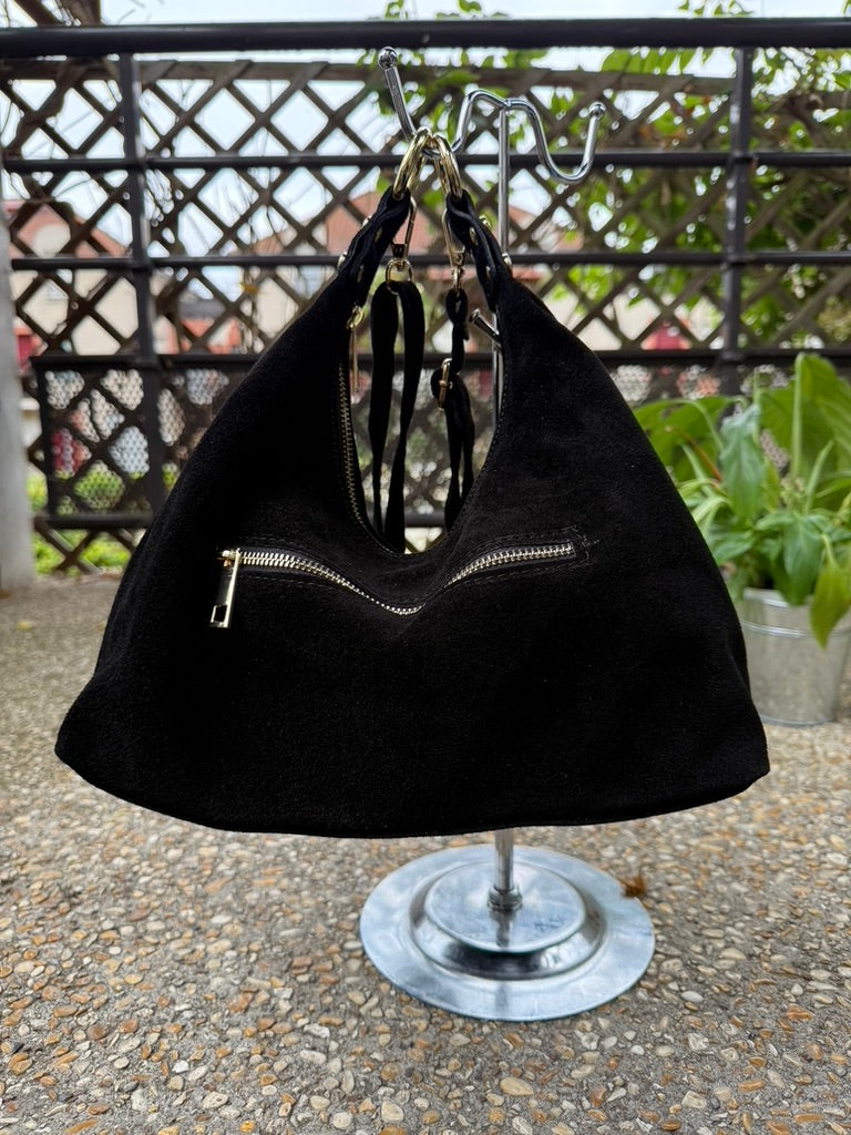     Sac Emma en cuir suédé vue arrière