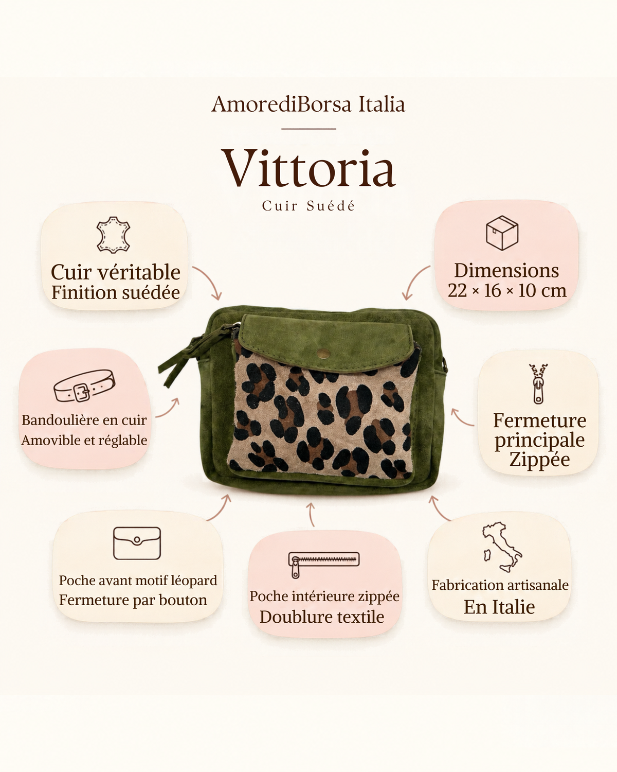 Vittoria Cuir Suédé