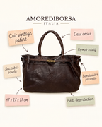 Allegra Cuir Vintage