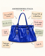Eleonora XL Cuir Brossé