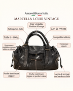 Marcella L Cuir Vintage