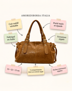 Giulia L Cuir Brossé