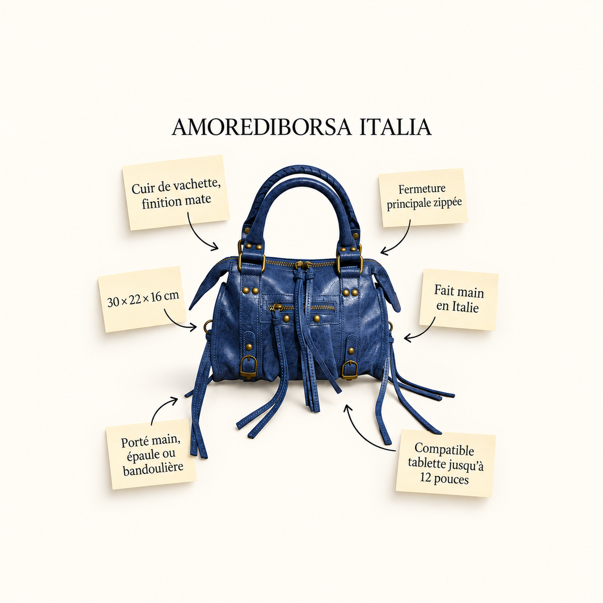 Aurora M Cuir Mat