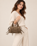 Sac a Main en Cuir Suédé Aurora S Model