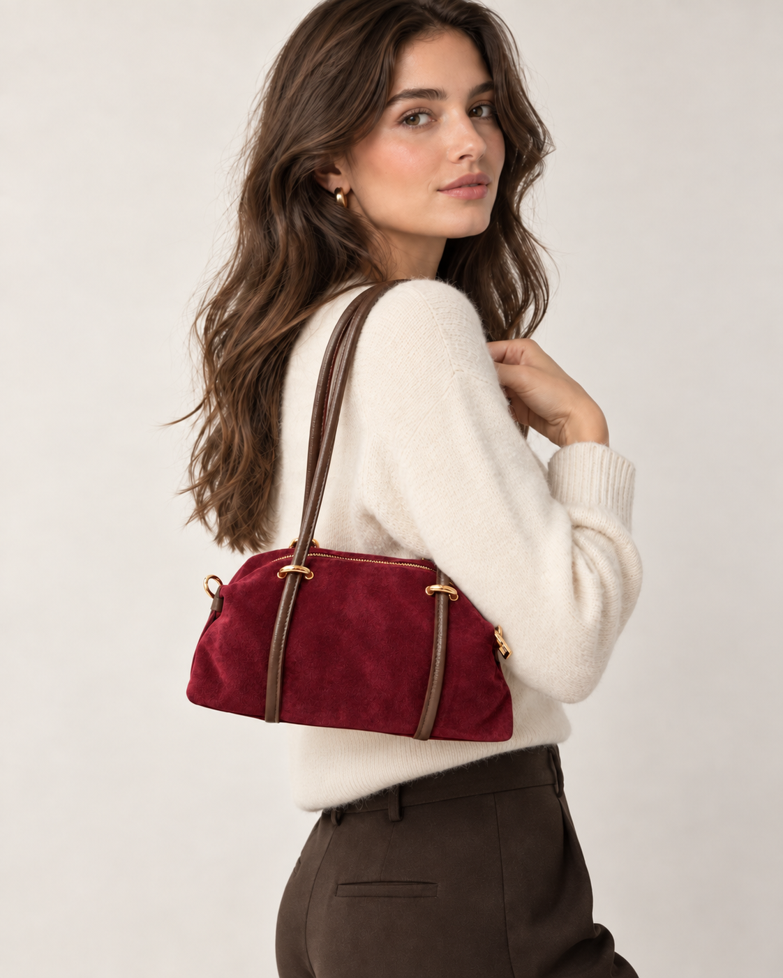 Renata Mini Cuir Suédé