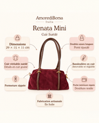 Renata Mini Cuir Suédé